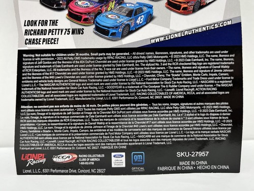 Jimmie Johnson #48 NASCAR 2023 Authentics 75th Win Collection 1:64 Wave 7 New - Picture 21 of 22