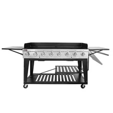 Royal Gourmet Large Event 8-Burner Propane Gas Grill Outdoor Backyard BBQ Party