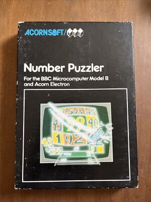 Number Puzzler BBC Micro/ Acorn Electron Spiel