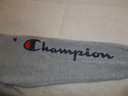 Gray Champion Logo Elastic Sweatpants with Pockets YOUTH Boys S Small Kids NICE! - Picture 4 of 8