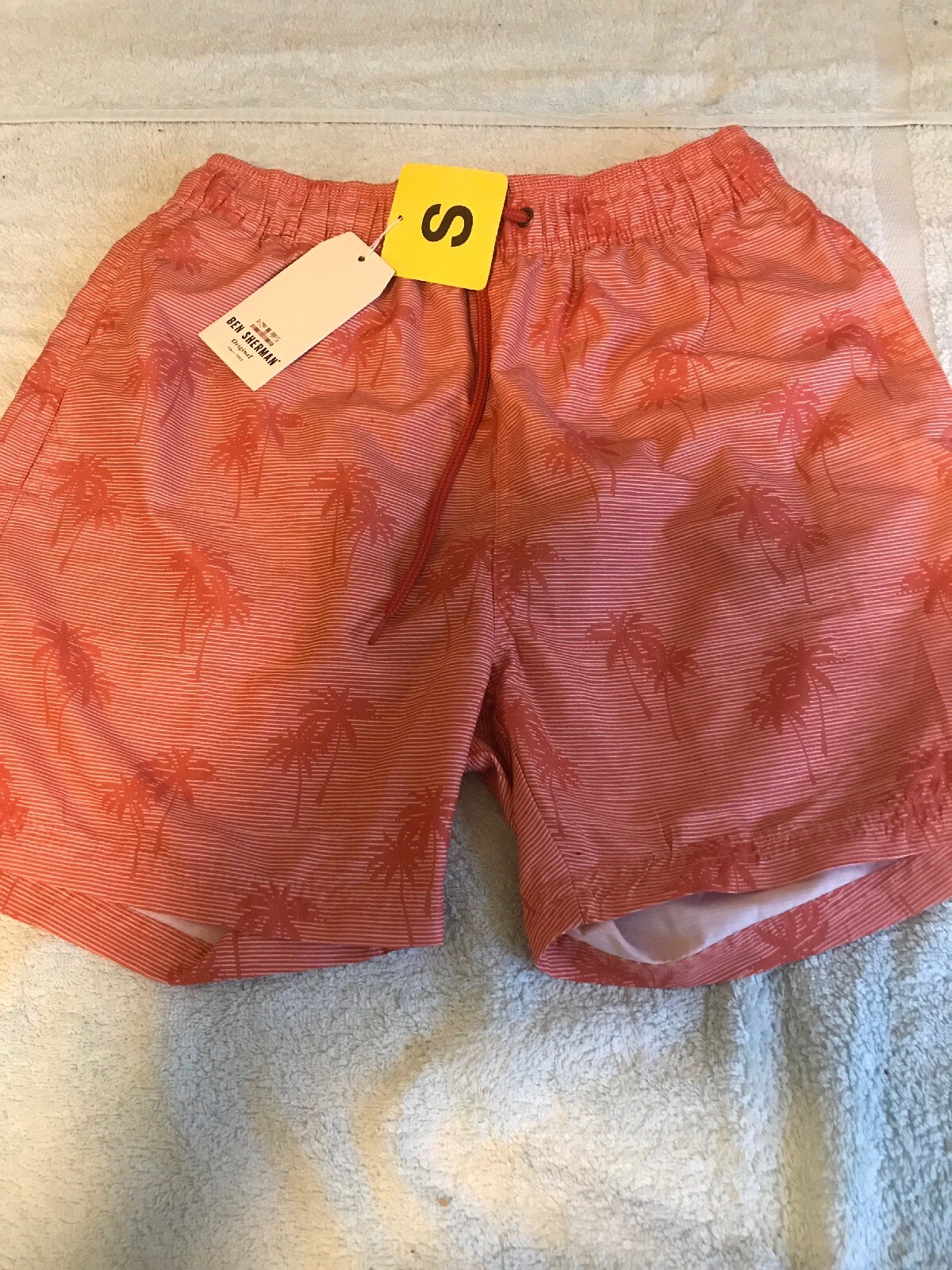 Men's Size S Ben Sherman Swim shorts Unawatuna Bnwt
