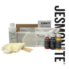 Jesmonite AC100 Starter Kit - Water Based Acrylic Casting Resin (Hex & Square)