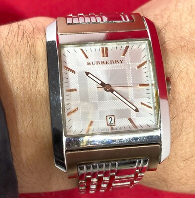 BURBERRY WATCH ESTABLISHED 1856 Ref 10544 BU1571 SWISS MADE