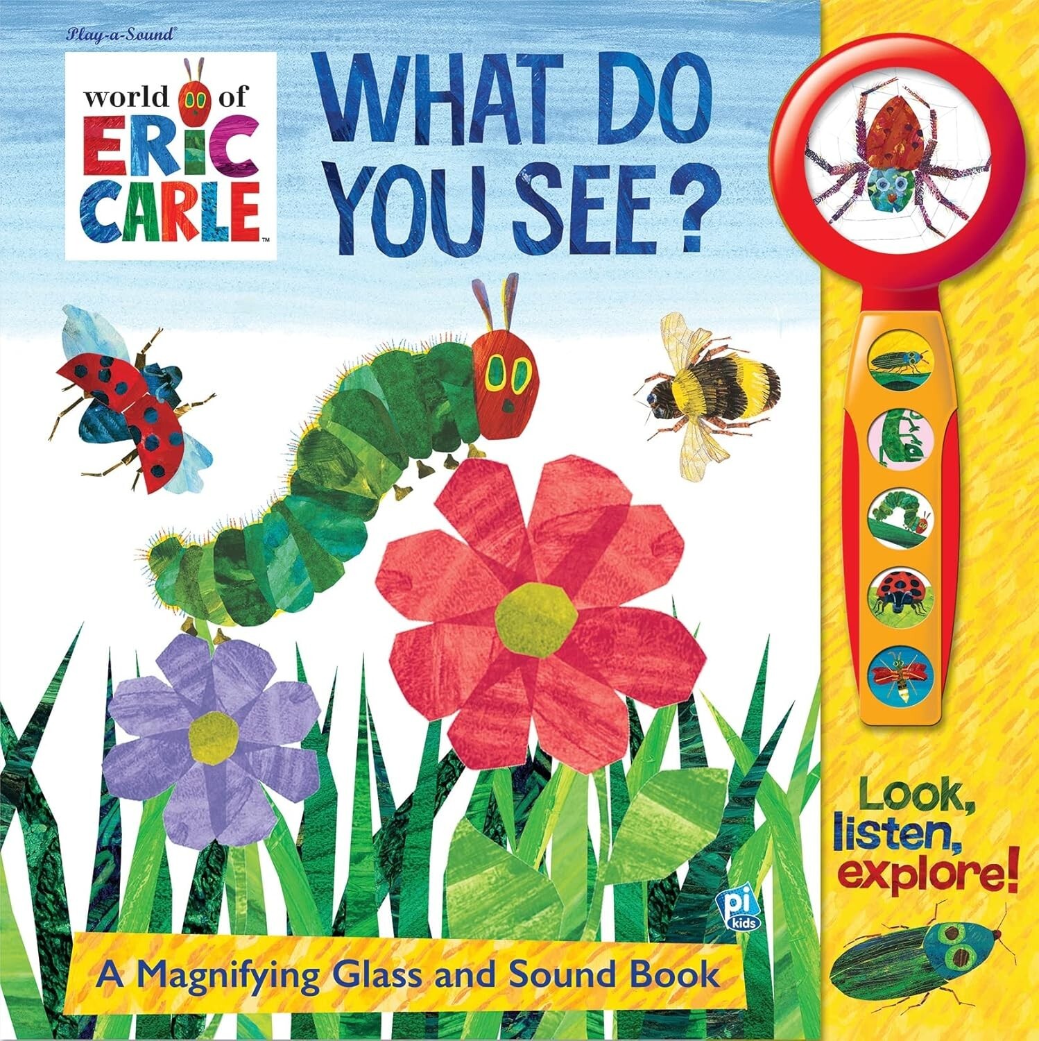 What Do You See? World of Eric Carle Play Sound book The Very Hungry Caterpillar