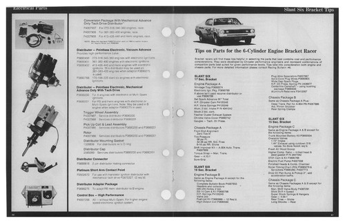 Catálogo de piezas de carreras Direct Connection Mopar 1978, Sox, Petty, Prudhomme, copia - Imagen 10 de 12