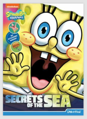 Nickelodeon SpongeBob SquarePants: Secrets of the Sea Look and Find NEW