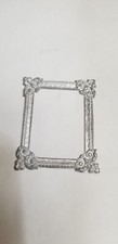 Dollhouse MINIATURE lead soft metal ornate picture frame