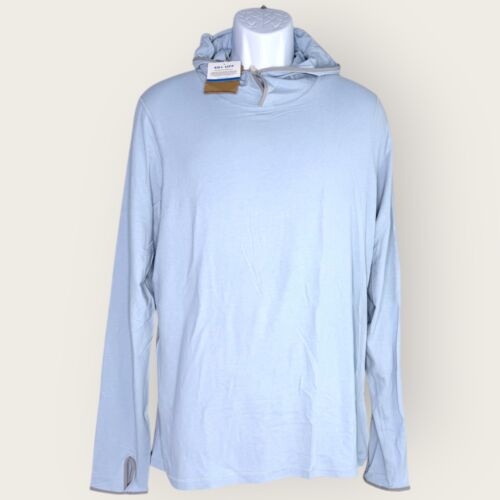 Patagonia Men's Tropic Comfort Natural UPF Hoody Small Steam Blue 41930