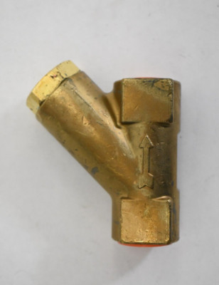 Sporlan 6056 3/4'' FPT Brass Body Y-Strainer Solenoid Valve