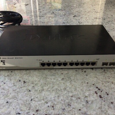 D-Link  Web Smart (DGS-1210-10P) 10-Ports External Ethernet Switch