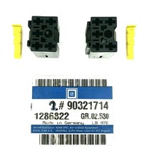 2x Originale Opel GM Steckergehäuse Nebelscheinwerfer Astra F - 90321714