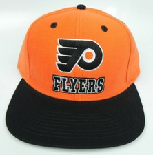 PHILADELPHIA FLYERS NHL VINTAGE SNAPBACK RETRO 2-TONE REEBOK CAP HAT NEW ORANGE