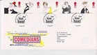 GB ROYAL MAIL FDC FIRST DAY COVER 1998 COMEDIANS STAMP SET MORECAMBE PMK