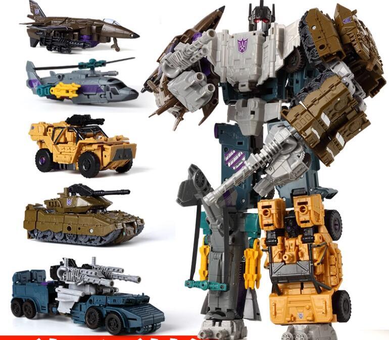 New HZX Bruticus COOL Transformation 5 in 1 Figure Toys 32cm High ...