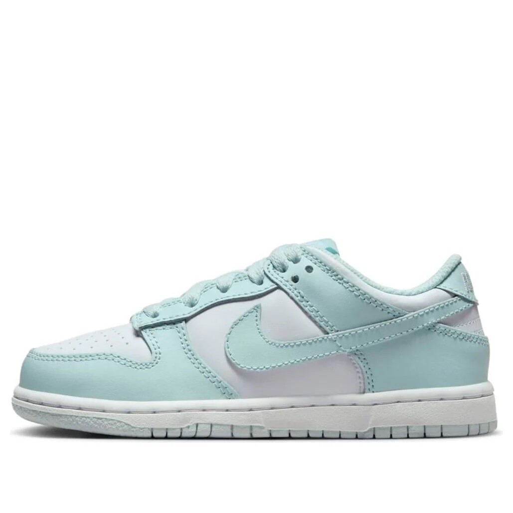 Кроссовки для маленьких детей Nike Dunk Low белые/Glacier Blue (FB9108 105) - 12