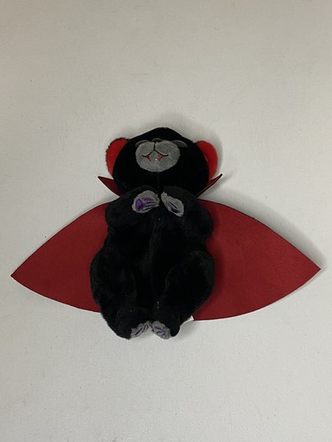 Halloween Ty Beanie Baby Bäuche - BEARLA der Vampirbär (6 Zoll) Plüsch - Bild 3 von 10