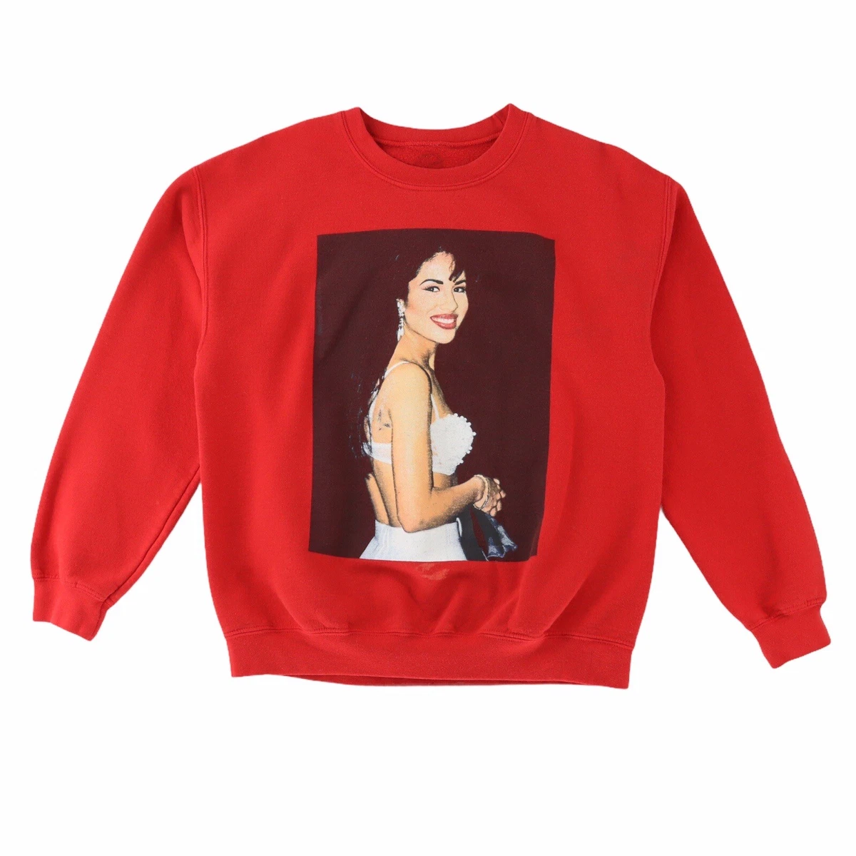Selena Quintanilla Sweater Pullover Red Selena Medium VTG