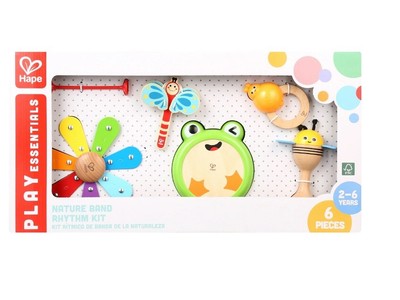 Hape Nature Band Rhythm Set, 5 Piece, for Toddlers