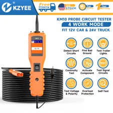 KZYEE KM10 12V/24V PowerScan Circuit Tester Electrical Diagnostic Power Probe