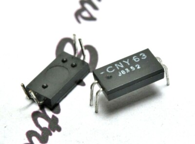 Lot De 2 Optocoupleurs CNY63 En Boîtier DIP-4 Pour L'isolation électrique Et La Transmission De Signaux