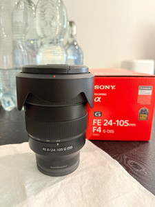 Sony FE 24-105mm f/4 G OSS Zoom Lens SEL24105G Sony E-mount 77mm