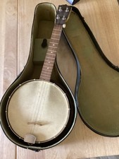 Vintage 4 String Banjo Ukulele Banjolele w/ Grover Hardware