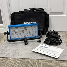 Dracast Pro LED500 Daylight Panel V-Mount w/ Case  Softbox - Opened Never Used