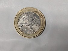 2002 two pound £2 coin - Commonwealth Games : Scotland