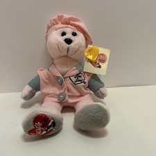 I Love Lucy Collecticritters Pink Beanie Bear Episode 39 Job Switching Plush Toy