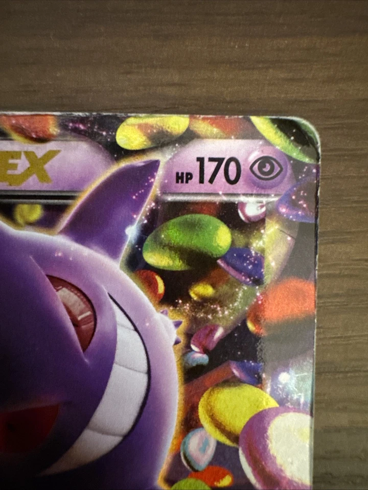 Pokémon Gengar EX TCG Card Phantom Forces Ultra Rare Holo, 34/119 Heavy Play - Image 3 of 4