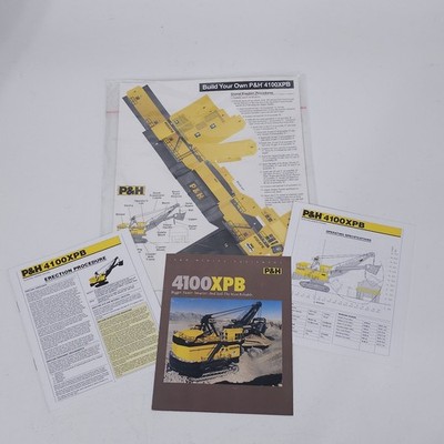 P&H 4100XPB Series 72-Yard Mining Shovel Large Dipper Diecast
