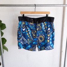 Vintage 1950&rsquo;s Rugby Sportswear Beach Lounge Swimsuit Trunks Size 36
