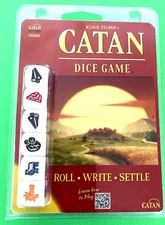 Catan Dice Game Strategy Travel Board Game Brand New