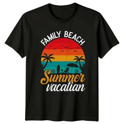 Familie Strand Sommer Urlaub T-Shirt Strandurlaub Reise Geschenk für Sie und Ihn
