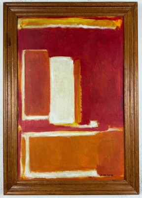 Mark Rothko (Handmade) Oil On Canvas Painting signed and stamped