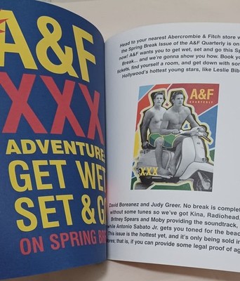 Abercrombie Fitch Spring Break 2001 Catalog Bruce Weber Photos