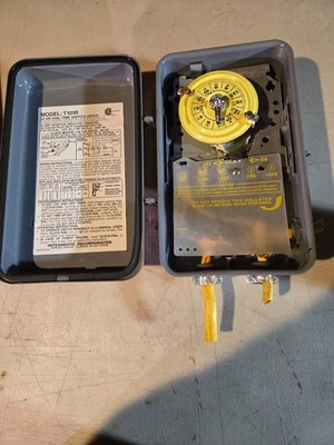 INTERMATIC T101R 24 Hr DIAL TIME SWITCH SPST INDOOR/ OUTDOOR USE