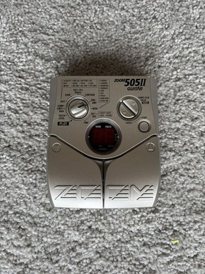 Zoom 505 II Guitar Multi Effects Pedal Processor Tested & Working