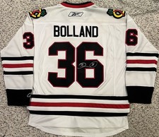 DAVE BOLLAND signed Chicago Blackhawks Premier Road Jersey Size XL Reebok NHL