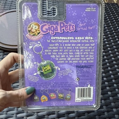 Giga Pets Microchimp Monkey Virtual Pet Tiger Electronics 1997 for