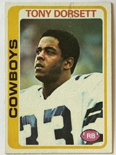 Tony Dorsett Cards, Rookie Card and Autographed Memorabilia Guide 8