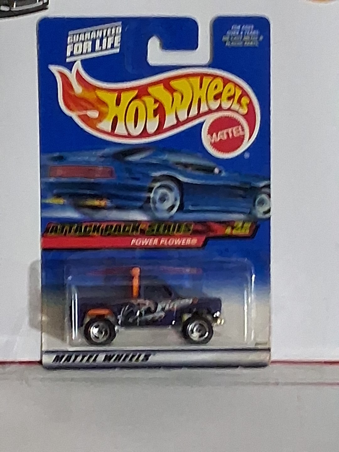 Hot Wheels 2000-022 Power Plower Purple 2/4 NOC 1 64 Scale B12