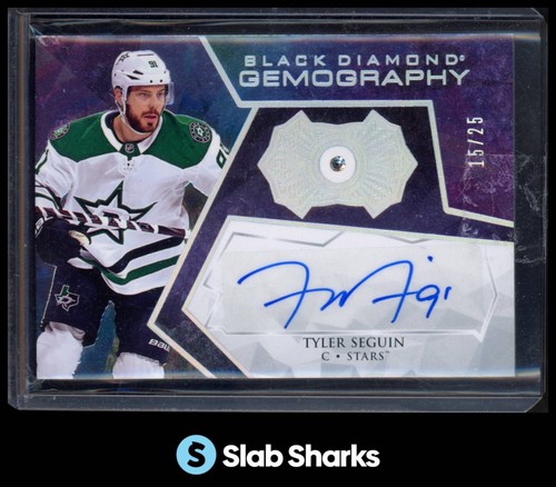 2020 UPPER DECK BLACK DIAMOND #G-TS TYLER SEGUIN GEMOGRAPHY AUTO /25 | eBay