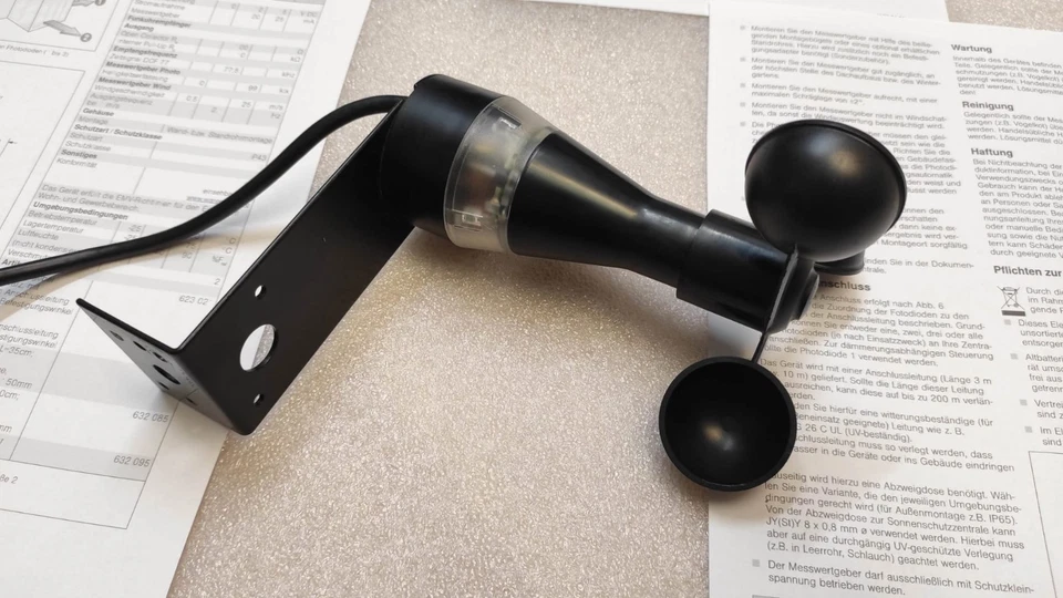 Warema Sonnen Messwertgeber 623036 Jalousie/Zeitschaltuhren Messwertgeber - Bild 3 von 4