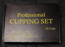Cupping Kit for Massage Therapy - 24 Cups Professional Massage Cups Set.
