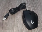 Logitech G600 MMO Gaming Mouse 20 Programmable Buttons RGB Black - Tested Works