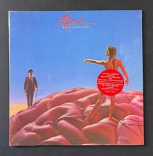 1978 Limited Edition Rush Sealed Hemispheres LP Record On Red Vinyl Music Poster