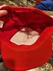 vintage red Badger Corrugating Company trucker hat.  Snapback Cap — photo 3