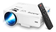 AuKing Mini Projector M8-F 1080p HDMI, Pre-owned