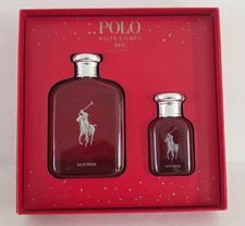 Polo Red by Ralph Lauren 2-Piece Set 1.36 4.2 Fl Oz Eau De Parfum Sprays NIOB